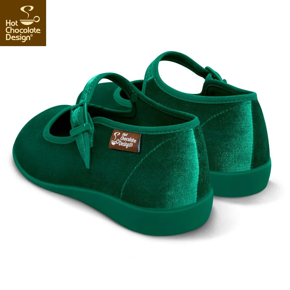 Chocolaticas® ABSINTHE Women's Mary Jane Flat