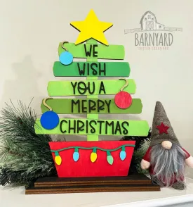 Christmas Tree Stand Sitter Sign| DIY Paint Kit