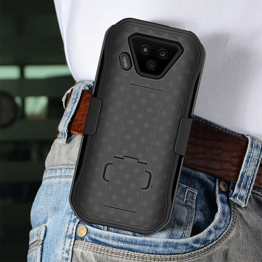 Holster Case with Belt Clip for Kyocera DuraForce Ultra 5G (E7110)
