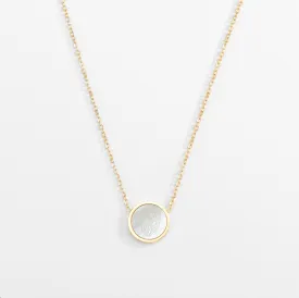 Ivory Botanical Pendant Necklace