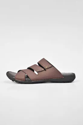 Men's Strap Style Padded Sole PU Leather Chappal