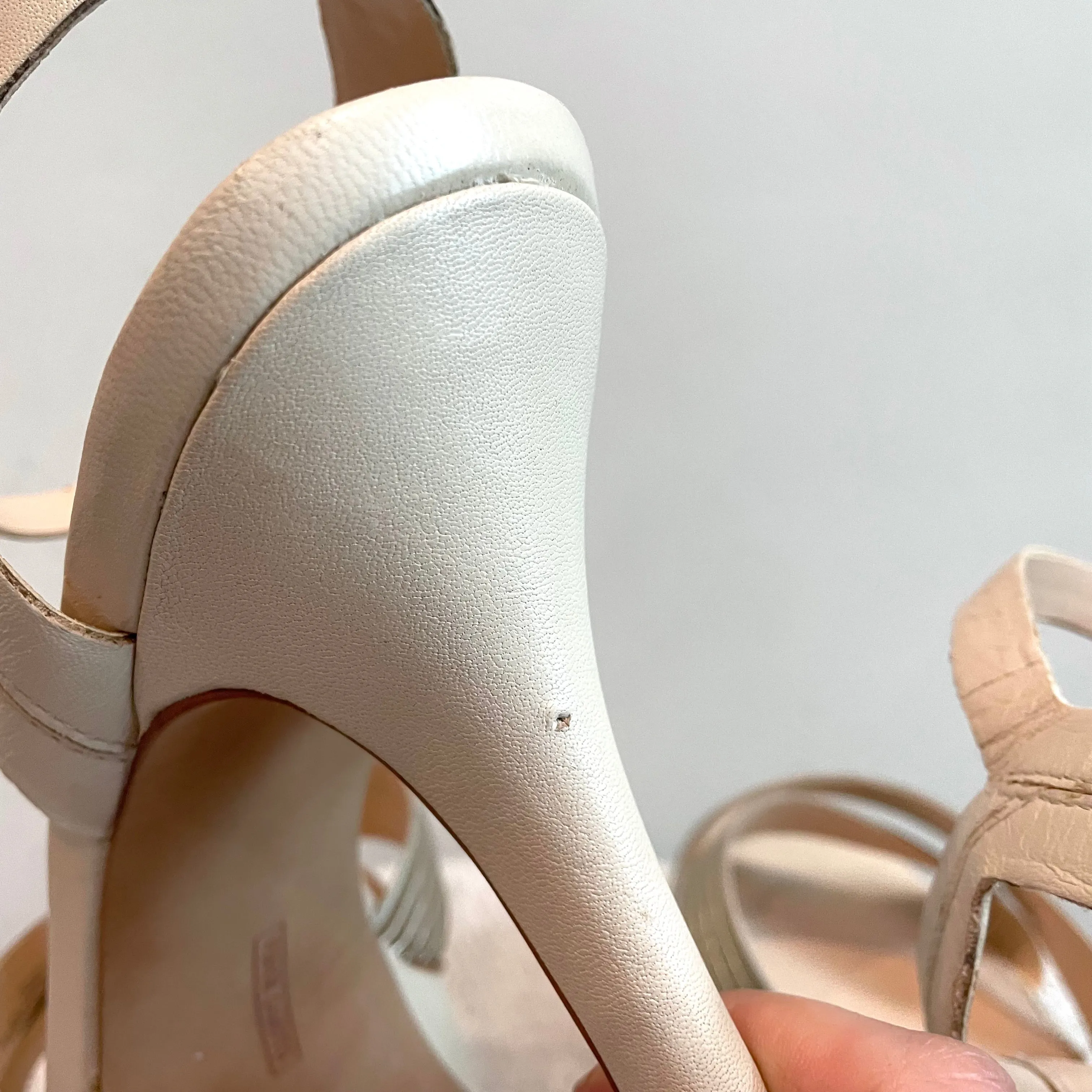 Metallic Platform Heels