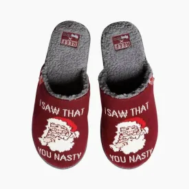 Reef Mens Tipsy Elves Slippers You Nasty