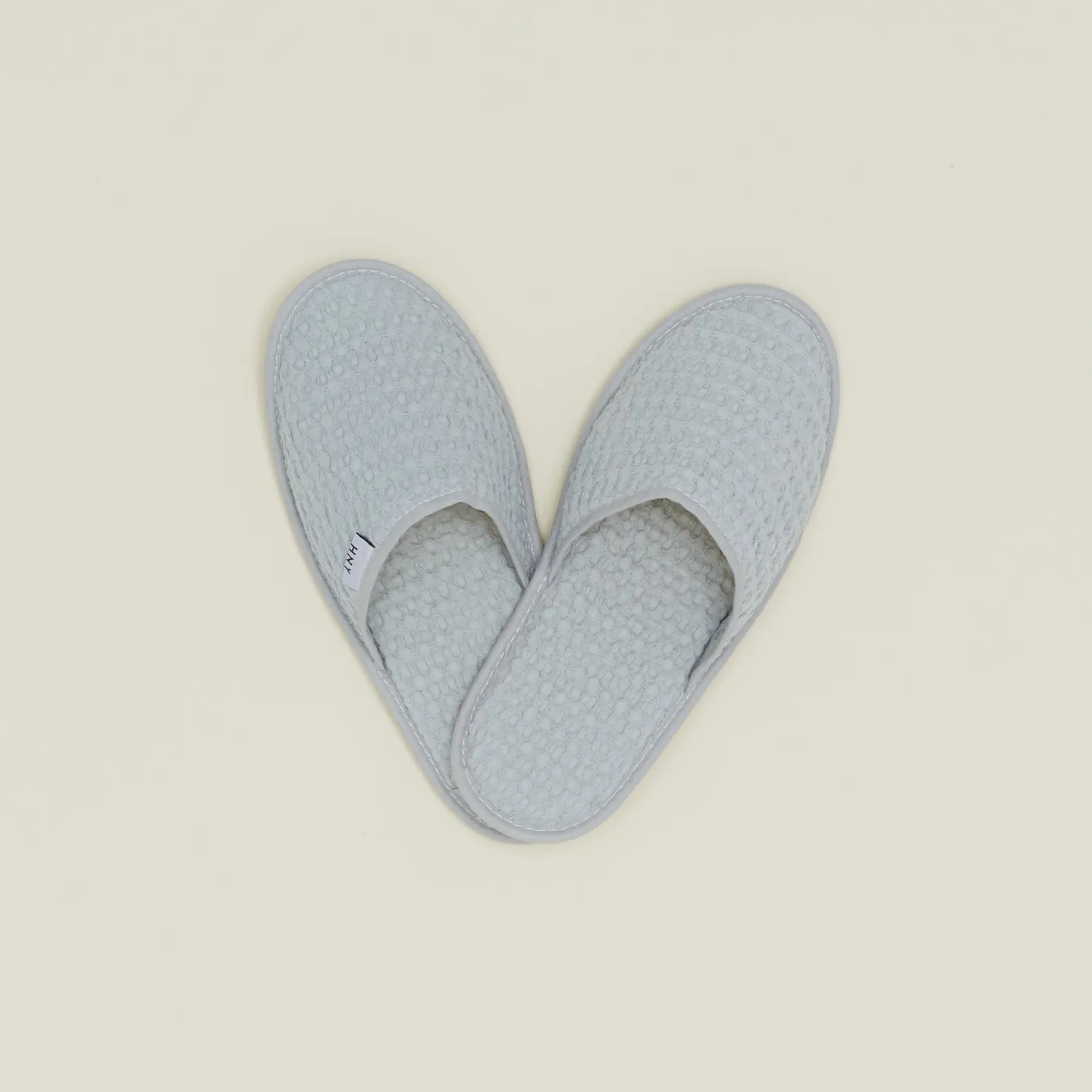 Simple Waffle Slippers - Sky